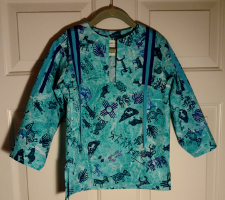 Turquoise Marble Glyphs