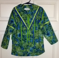 Child's 6 Marbled Blue & Green