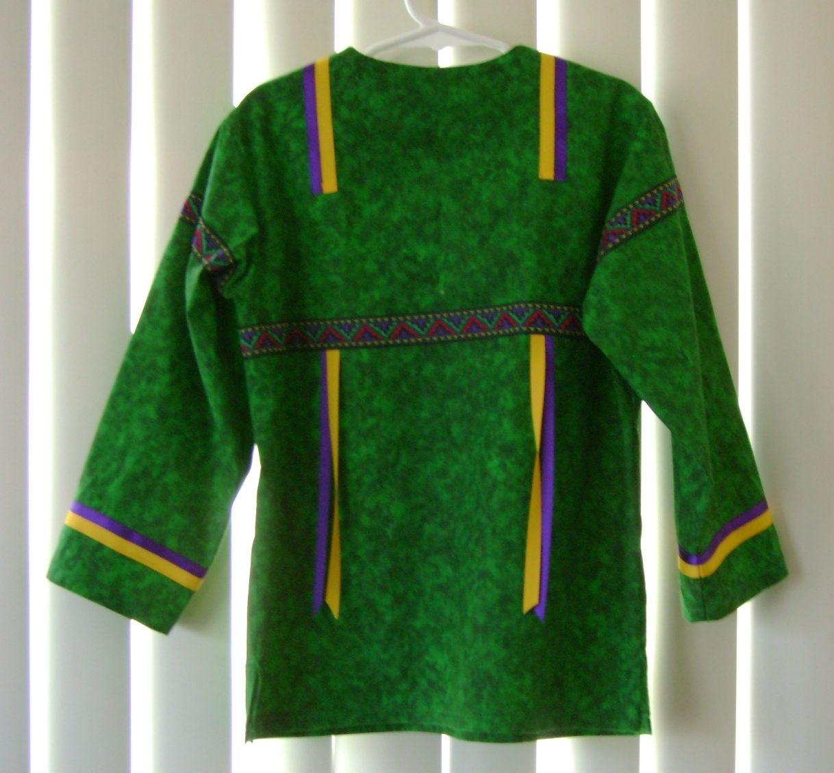 Child Green Marble Back