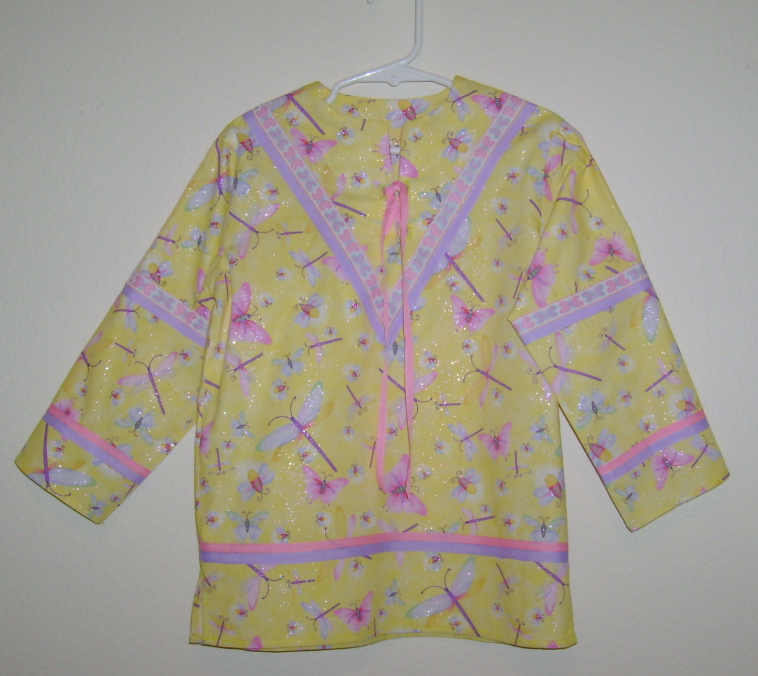 Child's Yellow Butterflies