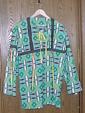 Adult Flannel Turquoise