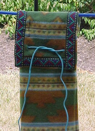 Woodland Blanket Detail